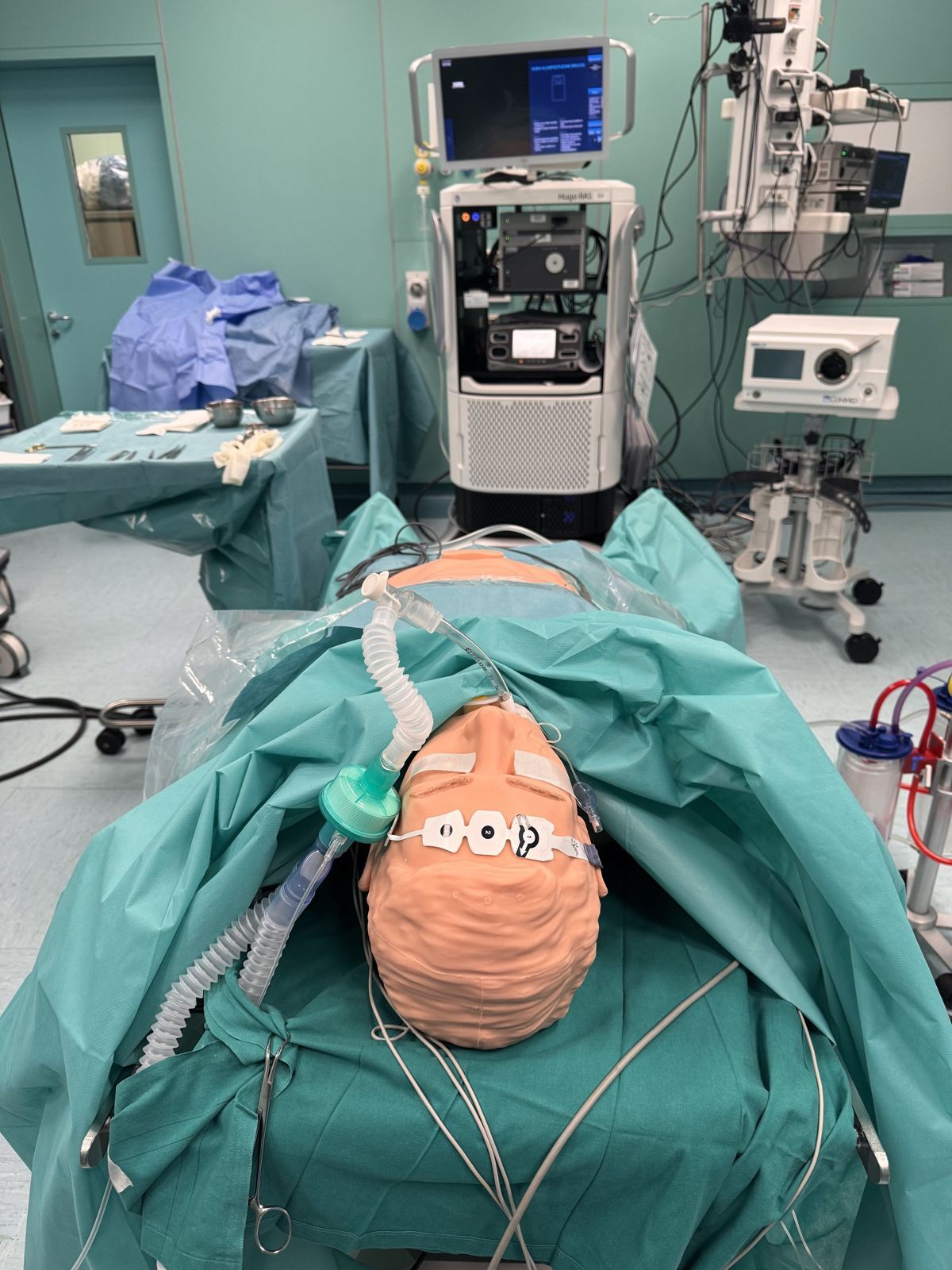 Manichino per la simulazione in sala operatoria