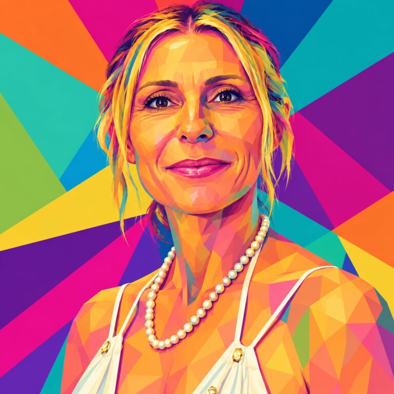 Ritratto illustrato di Francesca Delfino