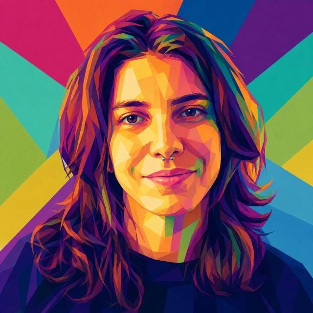 Ritratto illustrato di Giorgia Cotugno
